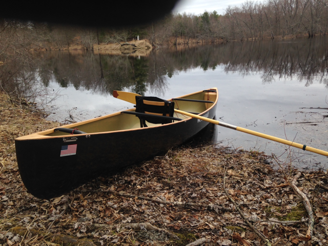 “I launched one of my canoes today, my first time out on the water for this year…” (April 5, 2020)